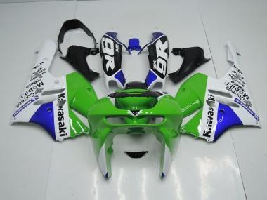 94-97 Grün Weiß Kawasaki ZX9R Motorrad Verkleidung
