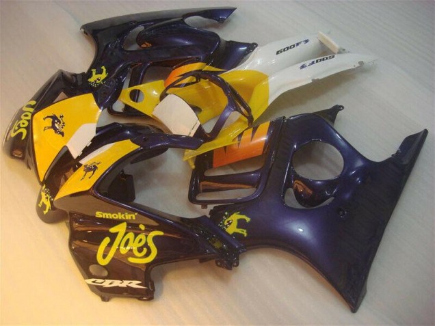 95-98 Blau Gelb Joes Honda CBR600 F3 Motorrad Verkleidung 95-98 Blau Gelb Joes Honda CBR600 F3 Motorrad Verkleidung