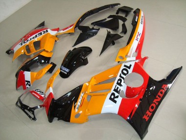 95-98 Orange Schwarz Repsol Honda CBR600 F3 Motorrad Verkleidung