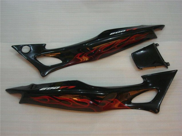 95-98 Schwarz Honda CBR600 F3 Motorrad Verkleidung 95-98 Schwarz Honda CBR600 F3 Motorrad Verkleidung