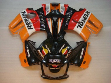 95-98 Schwarz Orange Repsol Honda CBR600 F3 Motorrad Verkleidung