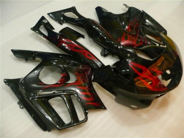 95-98 Schwarz rote Flamme Honda CBR600 F3 Motorrad Verkleidungen 95-98 Schwarz rote Flamme Honda CBR600 F3 Motorrad Verkleidungen