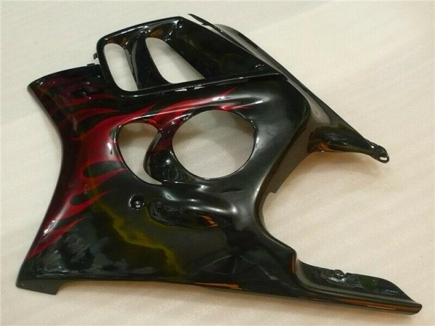 95-98 Schwarz rote Flamme Honda CBR600 F3 Motorrad Verkleidungen 95-98 Schwarz rote Flamme Honda CBR600 F3 Motorrad Verkleidungen