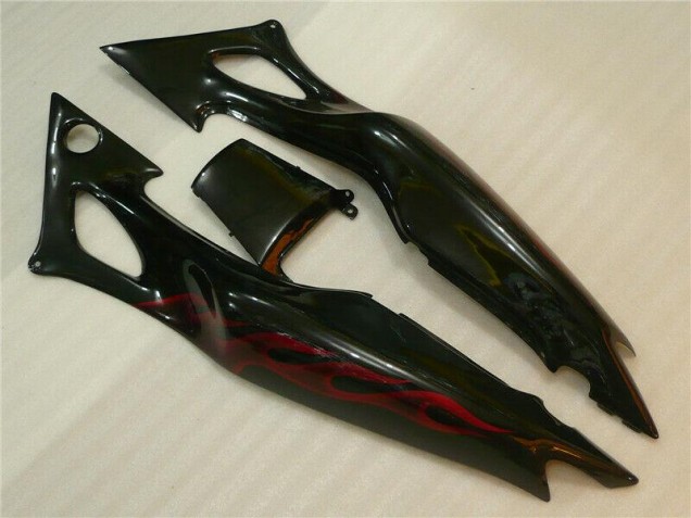 95-98 Schwarz rote Flamme Honda CBR600 F3 Motorrad Verkleidungen 95-98 Schwarz rote Flamme Honda CBR600 F3 Motorrad Verkleidungen
