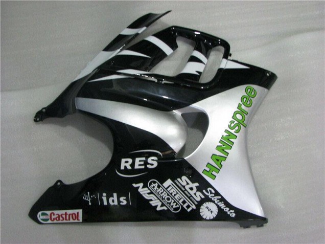 95-98 Weiß Grün Hannspree Honda CBR600 F3 Motorrad Verkleidung 95-98 Weiß Grün Hannspree Honda CBR600 F3 Motorrad Verkleidung