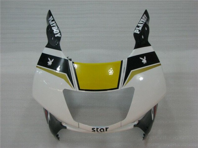 95-98 Weiß Schwarz Playboy Honda CBR600 F3 Motorrad Verkleidung 95-98 Weiß Schwarz Playboy Honda CBR600 F3 Motorrad Verkleidung