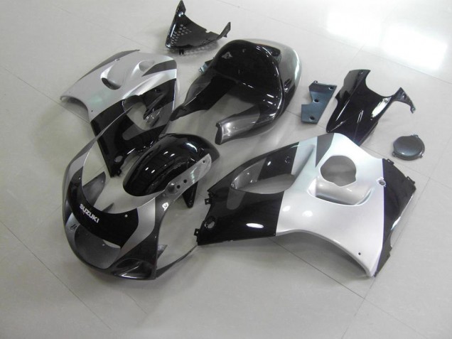 96-00 Silber Grau Kein Aufkleber Suzuki GSXR 600 Motorrad Verkleidung 96-00 Silber Grau Kein Aufkleber Suzuki GSXR 600 Motorrad Verkleidung