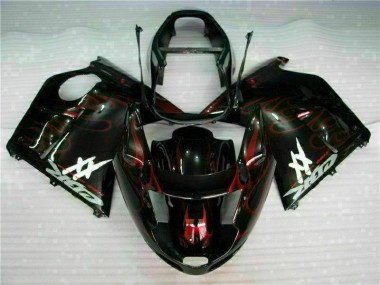 96-07 Rot Flamme Honda CBR1100XX Motorrad Verkleidungen