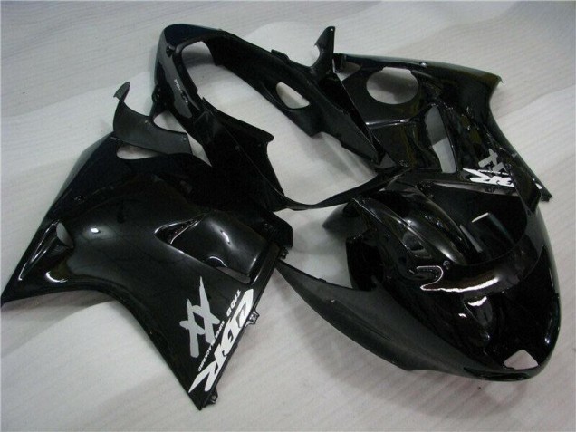 96-07 Schwarz Honda CBR1100XX Motorrad Verkleidung Komplett Sets