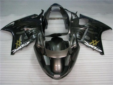96-07 Schwarz Honda CBR1100XX Motorrad Vollverkleidung
