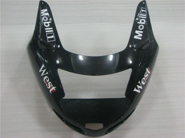 96-07 Schwarz weißes Westmuster Honda CBR1100XX Motorrad Verkleidung 96-07 Schwarz weißes Westmuster Honda CBR1100XX Motorrad Verkleidung