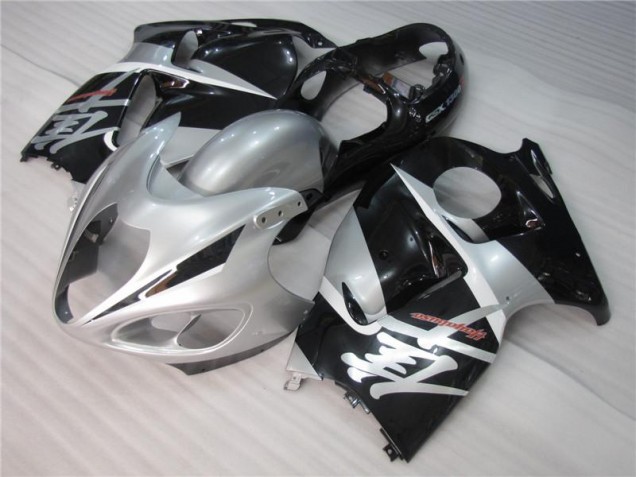 96-07 Silber Schwarz Suzuki GSXR 1300 Hayabusa Motorrad Verkleidung 96-07 Silber Schwarz Suzuki GSXR 1300 Hayabusa Motorrad Verkleidung