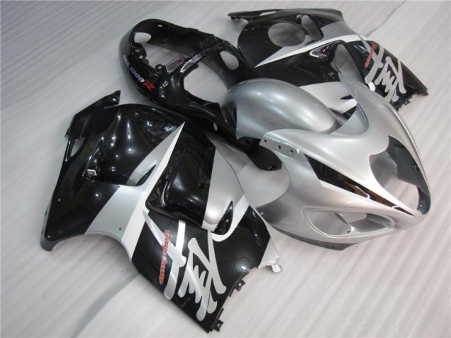 96-07 Silber Schwarz Suzuki GSXR 1300 Hayabusa Motorrad Verkleidung 96-07 Silber Schwarz Suzuki GSXR 1300 Hayabusa Motorrad Verkleidung
