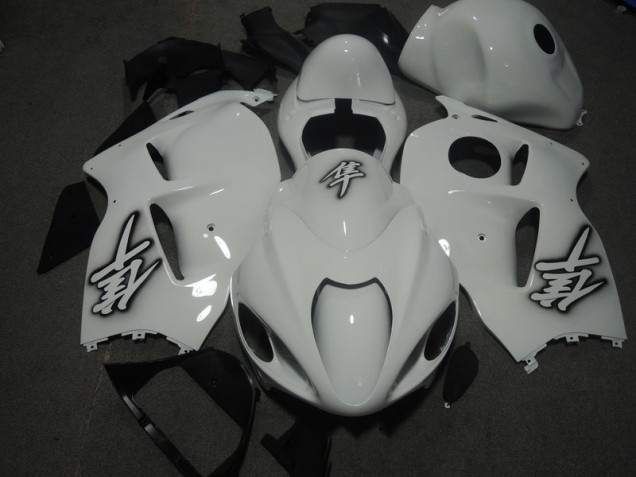 96-07 Weiß Suzuki GSXR 1300 Hayabusa Motorrad Vollverkleidung 96-07 Weiß Suzuki GSXR 1300 Hayabusa Motorrad Vollverkleidung