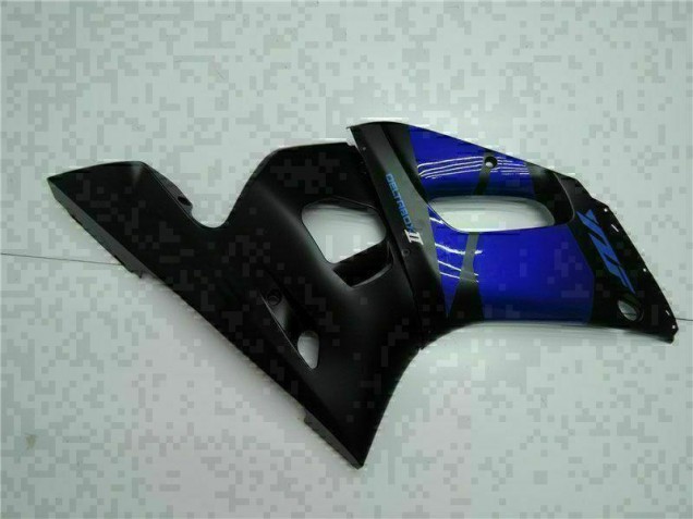 98-02 Blau Schwarz Yamaha YZF R6 Motorrad Verkleidung 98-02 Blau Schwarz Yamaha YZF R6 Motorrad Verkleidung