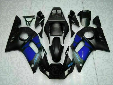 98-02 Blau Schwarz Yamaha YZF R6 Motorrad Verkleidung