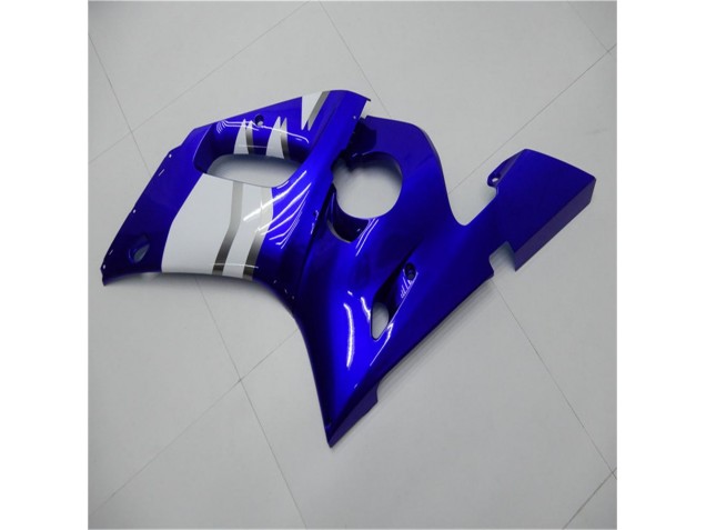 98-02 Blau Weiß Yamaha YZF R6 Motorrad Verkleidungen 98-02 Blau Weiß Yamaha YZF R6 Motorrad Verkleidungen