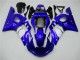 98-02 Blau Weiß Yamaha YZF R6 Motorrad Verkleidungen 98-02 Blau Weiß Yamaha YZF R6 Motorrad Verkleidungen
