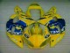 98-02 Gelb Blau Yamaha YZF R6 Motorrad Vollverkleidung 98-02 Gelb Blau Yamaha YZF R6 Motorrad Vollverkleidung