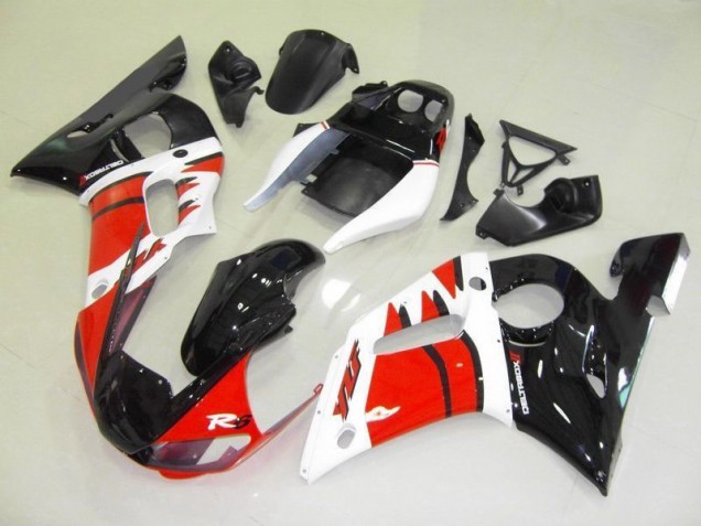 98-02 Rot Weiß Schwarz Yamaha YZF R6 Motorrad Verkleidungen