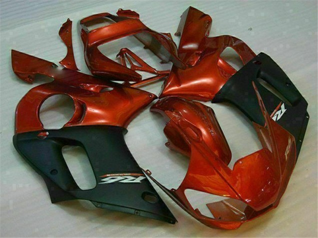 98-02 Schwarzbraun Yamaha YZF R6 Motorrad Verkleidung 98-02 Schwarzbraun Yamaha YZF R6 Motorrad Verkleidung