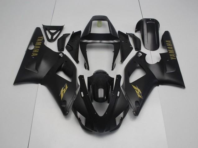 98-99 Matt Schwarzgelb Yamaha YZF R1 Motorrad Verkleidung 98-99 Matt Schwarzgelb Yamaha YZF R1 Motorrad Verkleidung